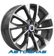Диск 7х17 5х108 d60.1 ЕТ33 K&K Роквуд (KC900-00) (Chery Tiggo 4, 4 Pro,5,7) Алмаз Черный 